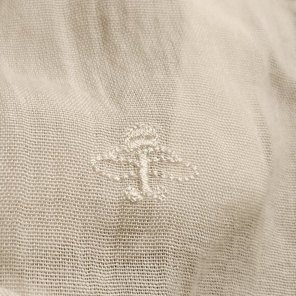 NWT Embroidered Crochet Oblong woven scarf bumblebee bee - Picture 4 of 6